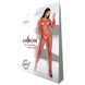 Бодістокінг Passion BS068 red, комбінезон, велика сітка, довгий рукав PBS068R фото 5