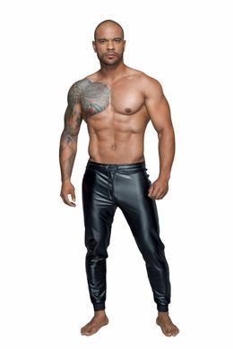 Мужские треггинсы Noir Handmade H063 Powerwetlook treggings, XL, мокрый эффект SX0118 фото