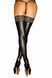Чулки с мокрым эффектом Noir Handmade F135 Powerwetlook stockings, M, без мысков SX0018 фото 2