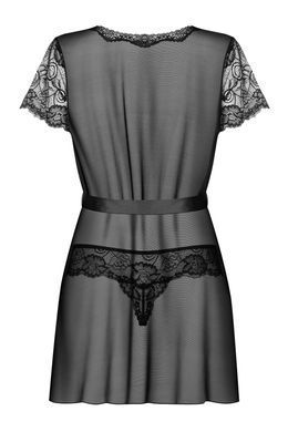 Пеньюар Obsessive Alluria peignoir & thong S/M SX1124 фото