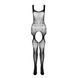 Бодистокинг Passion ECO BS005 white, плотный, открытый доступ, имитация подвязок SO7075 фото 3