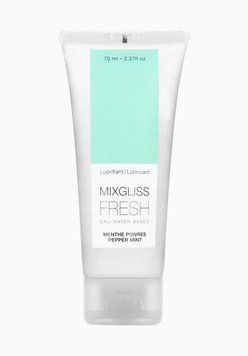Лубрикант на водной основе MixGliss FRESH Pepper mint (70 мл) перечная мята SO1619 фото