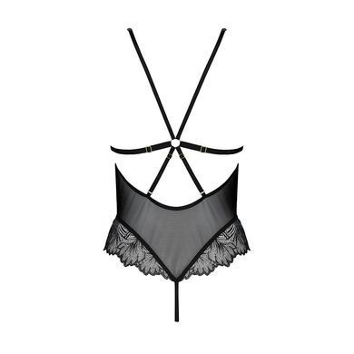 Боді Passion DELIENA BODY XXL/XXXL, black SO8417 фото