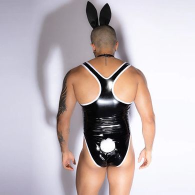 Мужской костюм зайчика JSY &laquo;Неутомимый Мэт&raquo; One Size, боди, бабочка, ушки SX0426 фото