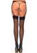Прозорі панчохи зі швом Leg Avenue Sheer backseam stockings Black, one size SO7911 фото 1