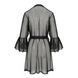 Воздушный пеньюар Passion LOVELIA PEIGNOIR XXL/XXXL, black SO4773 фото 6