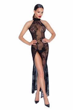 Длинное сетчатое платье Noir Handmade F239 Long tulle dress, M SX0134 фото