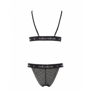 Комплект белья Passion Exclusive GLAMISS SET XXL/XXXL, black PS27103 фото