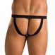 Мужские слипы на шнуровке Passion 044 SLIP BEN L/XL Black, экокожа, люверсы SO7603 фото 2
