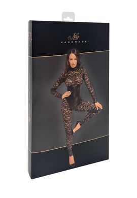 Комбинезон Noir Handmade F299 Enigma, 3XL, кружево, длинный рукав, имитация корсета, доступ SX0236 фото