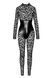 Комбинезон Noir Handmade F299 Enigma, 3XL, кружево, длинный рукав, имитация корсета, доступ SX0236 фото 5