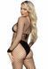 Бодістокінг у велику сітку Leg Avenue Long Sleeved Bodystocking One size Black, довгий рукав SO8614 фото 2