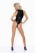 Боді з мокрим ефектом Noir Handmade F294 Powerwetlook bodysuit with front zipper, M SX0196 фото 3