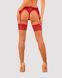 Панчохи під пояс із широким мереживом Obsessive Lacelove stockings M/L SO8659 фото 2