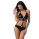 Боді монокіні під латекс Passion Exclusive LAMIS BODY L/XL, black PS24801 фото 1
