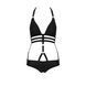 Боді монокіні під латекс Passion Exclusive LAMIS BODY L/XL, black PS24801 фото 5