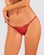 Мереживні стрінги Obsessive Lacelove thong XS/S Red, низька посадка SO8661 фото 1