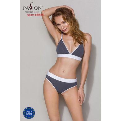 Спортивні трусики-стрінги Passion PS007 PANTIES XL, dark grey SO4250 фото