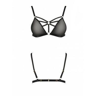 Бюстгальтер-стрепы Passion Exclusive MEGGY BRA L/XL, black PS27704 фото