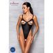 Боди из экокожи Passion CELINE BODY XXL/XXXL, black, с доступом, открытый SO6405 фото 3